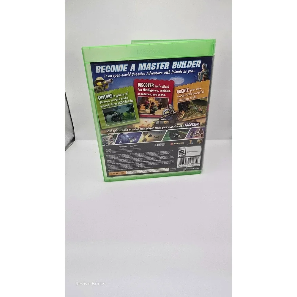 LEGO Worlds (Microsoft Xbox One, 2017) CIB Complete Tested Working‎ Great Cond.